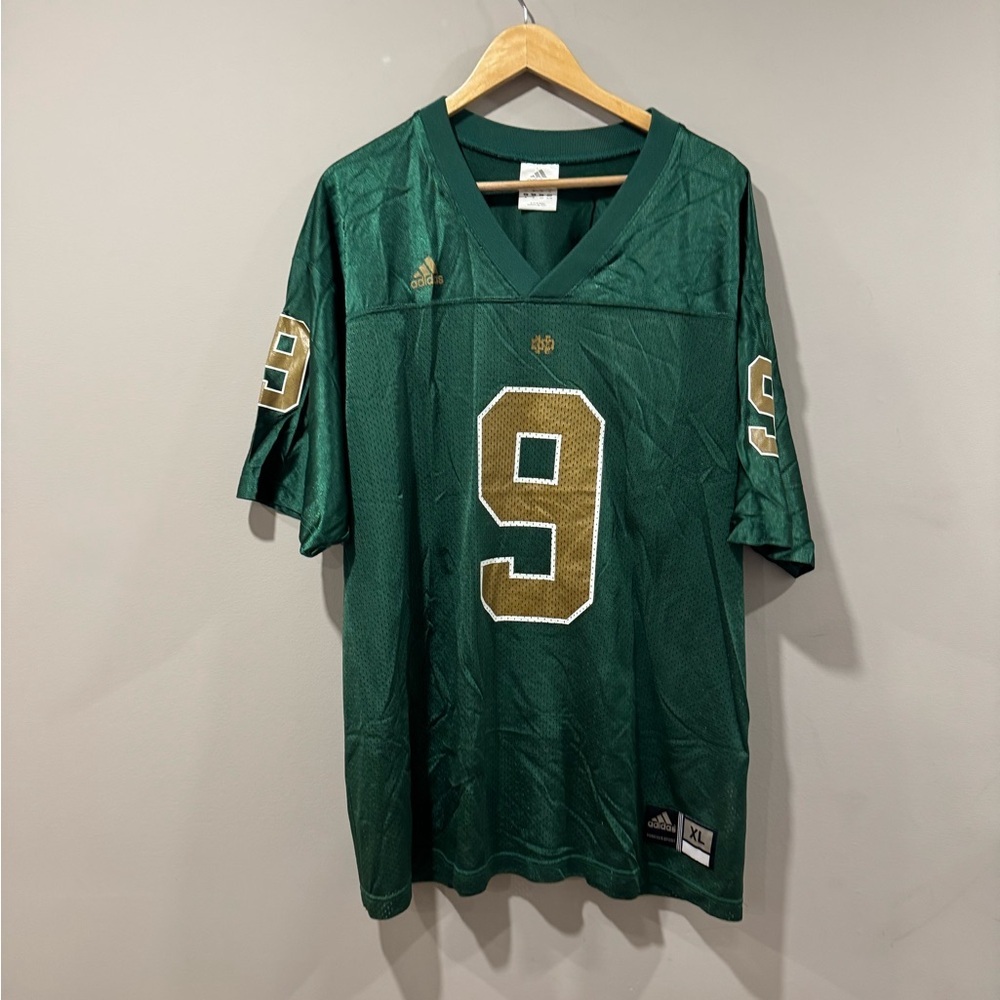 VTG Adidas Notre Dame Fighting Irish Football Jersey